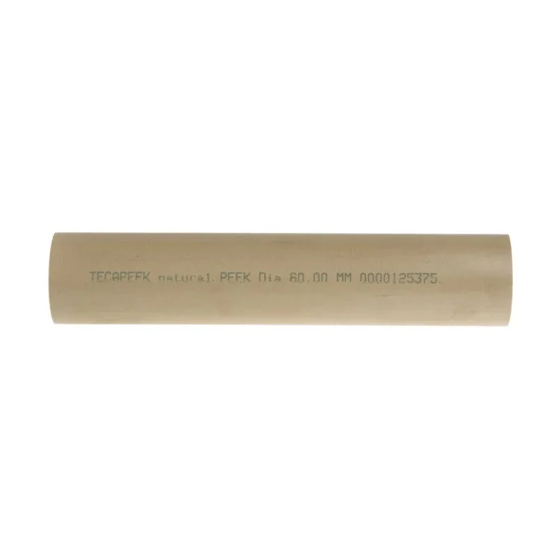 RS PRO Beige Polyetheretherketone PEEK Rod 300 mm Length x 60 mm Diameter 95 MPa Tensile Strength 260°C Maximum 129-757