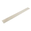 RS PRO Beige Polyetheretherketone Plastic Sheet, 500 mm x 50 mm x 8 mm 129-814