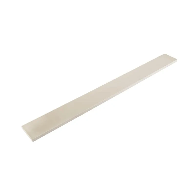 RS PRO Beige Polyetheretherketone Plastic Sheet, 500 mm x 50 mm x 8 mm 129-814