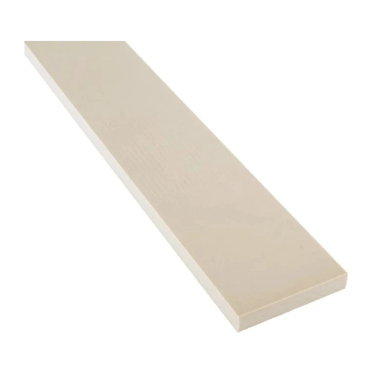 RS PRO Beige Polyetheretherketone Plastic Sheet, 500 mm x 50 mm x 8 mm 129-814