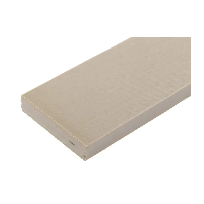 RS PRO Beige Polyetheretherketone Plastic Sheet, 500 mm x 50 mm x 8 mm 129-814