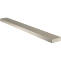 RS PRO Beige Polyetheretherketone Plastic Sheet 500 mm x 50 mm x 16 mm 129-842