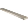 RS PRO Beige Polyetheretherketone Plastic Sheet 500 mm x 50 mm x 16 mm 129-842