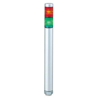 Patlite MP Series Amber Blue Green Red White Signal Tower 2 Lights 24V AC/DC Steady Light MP-202-RG