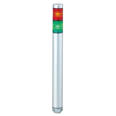 Patlite MP Series Amber Blue Green Red White Signal Tower 2 Lights 24V AC/DC Steady Light MP-202-RG