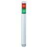Patlite MP Series Amber Blue Green Red White Signal Tower 2 Lights 24V AC/DC Steady Light MP-202-RG