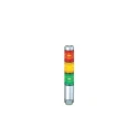 Patlite MPS Series Signal Tower No Sounder Component 3 Lights 24V AC/DC Direct MPS-302-RYG+FB146