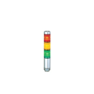 Patlite MPS Series Signal Tower No Sounder Component 3 Lights 24V AC/DC Direct MPS-302-RYG+FB146