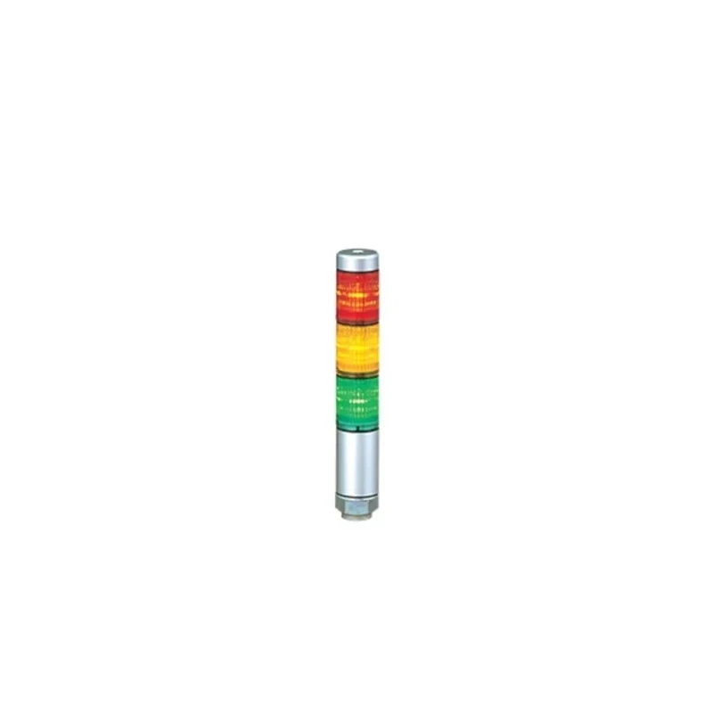 Patlite MPS Series Signal Tower No Sounder Component 3 Lights 24V AC/DC Direct MPS-302-RYG+FB146