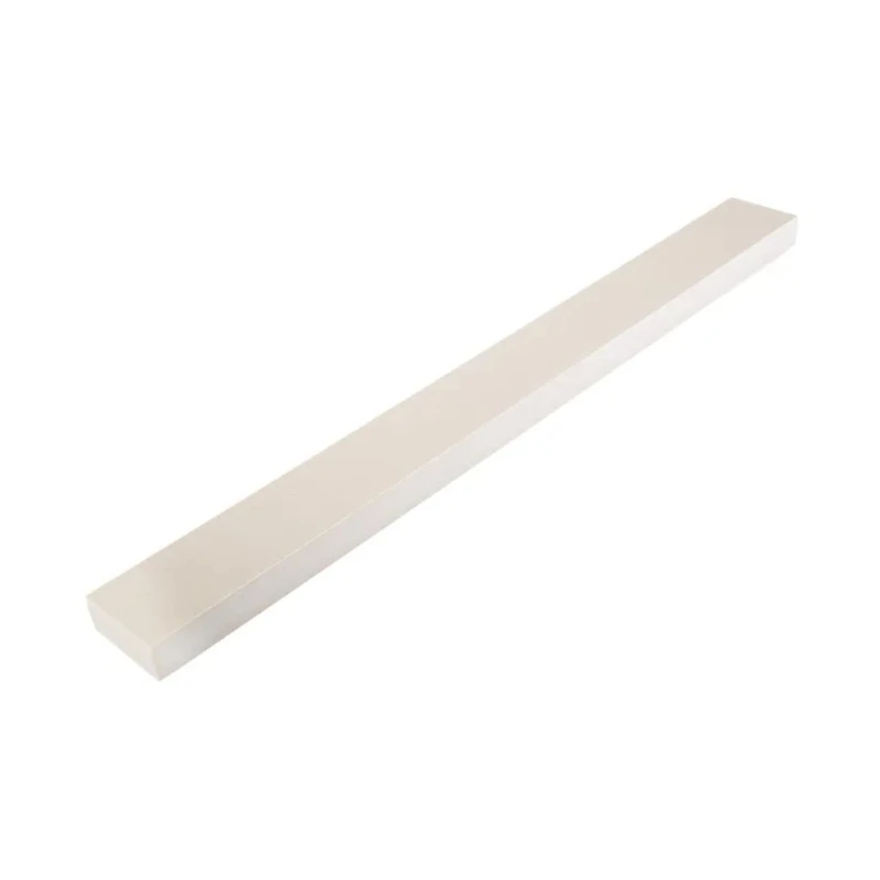 RS PRO Beige Polyetheretherketone Plastic Sheet 500 mm x 50 mm x 20 mm 129-858