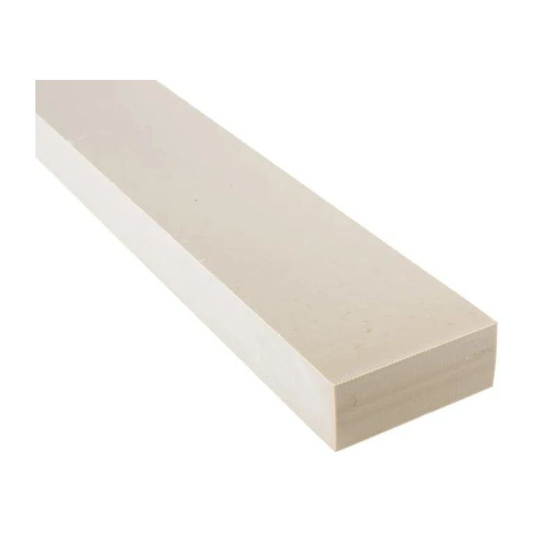 RS PRO Beige Polyetheretherketone Plastic Sheet 500 mm x 50 mm x 20 mm 129-858
