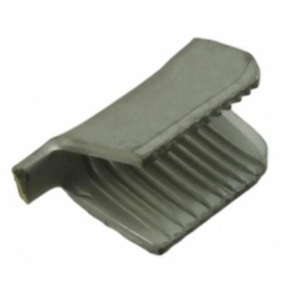 TE Connectivity 282 Pigtail Splice Connector Uninsulated Tin 18.5 AWG 0.8 mm² Crimp 8mm 0.41mm Thickness 2825180-2