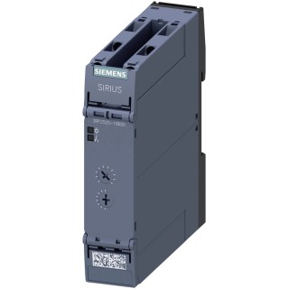Siemens 3RP25 Series DIN Rail Timer Relay, 2-Contact, 24 V dc 24V ac, 0.05 s to 100 h, 1-Function, DPDT Switch 3RP2525-1BB30