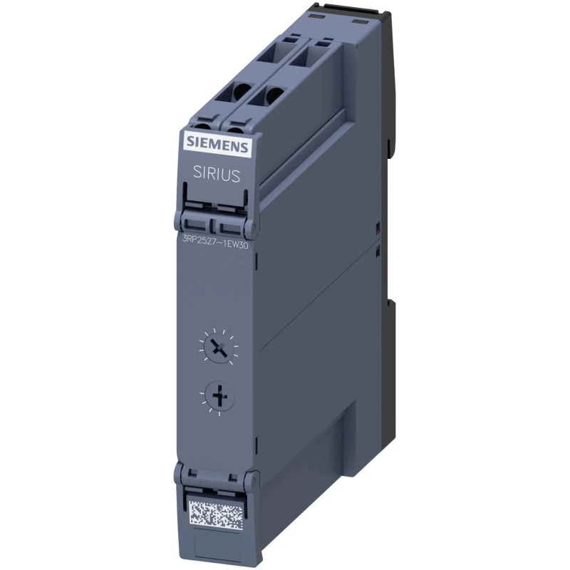 Siemens DIN Rail Timer Relay, 1-Contact SPST, 12 to 240 V AC/DC, 0.05 to 240 Seconds ON Delay 3RP2527-1EW30