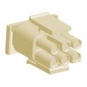 TE Connectivity Universal MATE-N-LOK Male Connector Housing 6.35 mm Pitch 6 Way 2 Row Straight 1-1644055-2