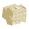 TE Connectivity Universal MATE-N-LOK Female Connector Housing 6.35 mm Pitch 12 Way 3 Row Straight 1-1863006-2