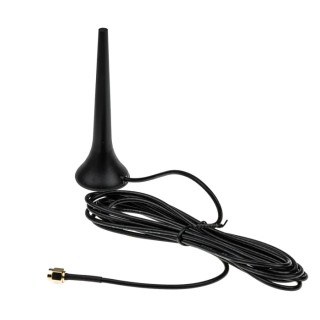 Siretta Stubby Multi-Band Antenna with SMA Connector, Magnetic Mount, 410 MHz to 5990 MHz, 2.5m Lead MIKE1A/2.5M/SMAM/S/S/20