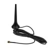 Siretta Stubby Multi-Band Antenna with SMA Connector, Magnetic Mount, 410 MHz to 5990 MHz, 2.5m Lead MIKE1A/2.5M/SMAM/S/S/20