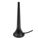 Siretta Stubby Multi-Band Antenna with SMA Connector, Magnetic Mount, 410 MHz to 5990 MHz, 2.5m Lead MIKE1A/2.5M/SMAM/S/S/20