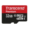 Transcend 32 GB MicroSDHC microSD Memory Card Class 10 UHS‑I U1 400x TS32GUSDU1