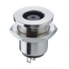 Lumberg 1614 Straight DC Socket 10A 24V Snap-in, Length 16.5 mm, Nickel Plated 1614 21