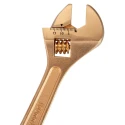 Bahco Adjustable Wrench 18 mm Jaw Capacity, 150mm Overall Length, Metal Handle, Non-Sparking NSB001-150