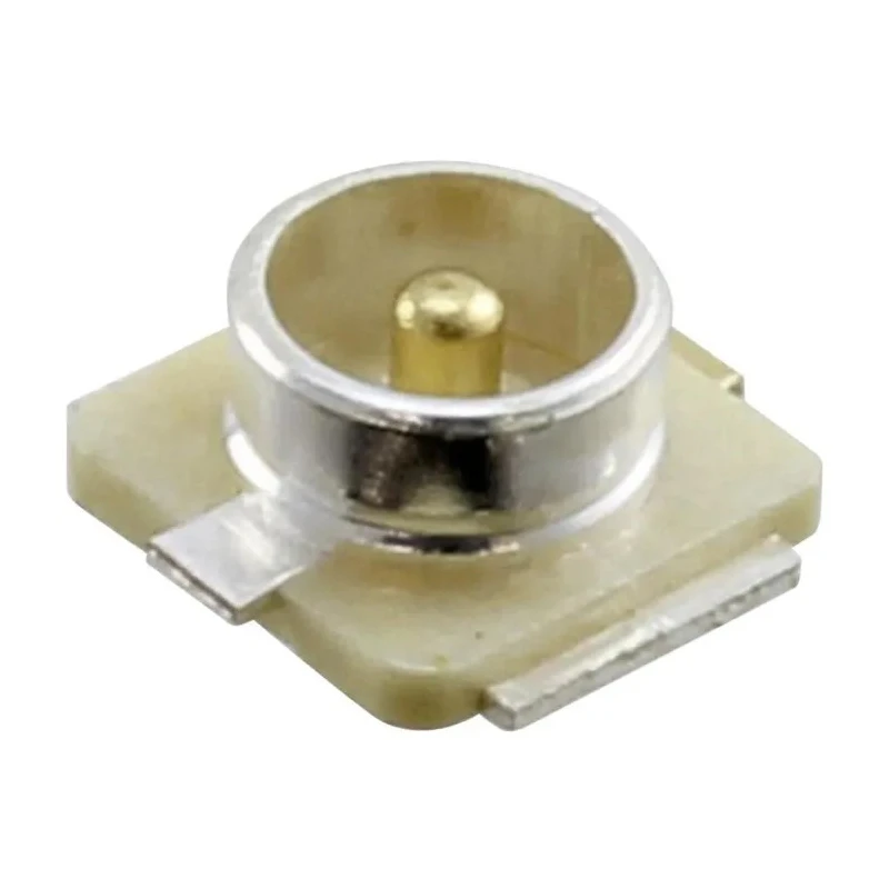 Radiall MML Series Coaxial Connector PCB Female UHF 50 Ω Straight Body Solder R302302000