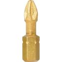 RS PRO Screwdriver Bit Set PZ2 Size, 1/4 in Hex Drive, 25 mm Overall Length, 5-Piece 125-0392