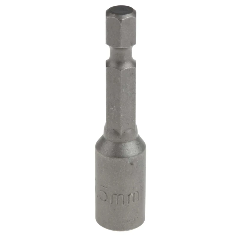 RS PRO Hex Socket Screwdriver Bit 6.35 mm Drive Size 5.5 mm Head Size 50 mm Overall Length 125-0400