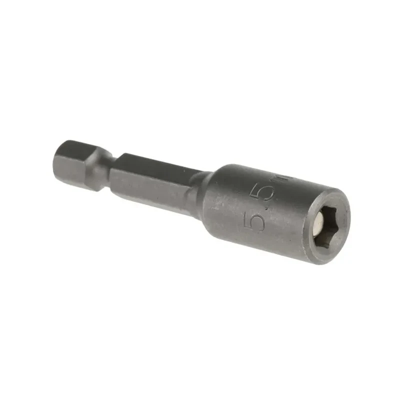 RS PRO Hex Socket Screwdriver Bit 6.35 mm Drive Size 5.5 mm Head Size 50 mm Overall Length 125-0400