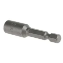 RS PRO Hex Socket Screwdriver Bit 6.35 mm Drive Size 5.5 mm Head Size 50 mm Overall Length 125-0400