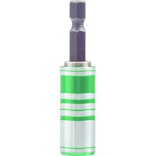 RS PRO Hex Socket Bit Holder 6.35 mm Drive 6.35 mm Tip 60 mm Length Magnetic 1-Piece 125-0432