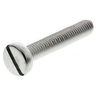RS PRO Slot Pan Stainless Steel Machine Screw 30 mm M5 130-662