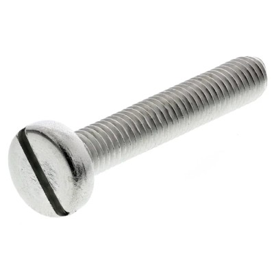 RS PRO Slot Pan Stainless Steel Machine Screw 30 mm M5 130-662