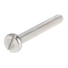RS PRO Slot Pan Head Stainless Steel Machine Screw M5 40 mm Length A2 Grade 130-678