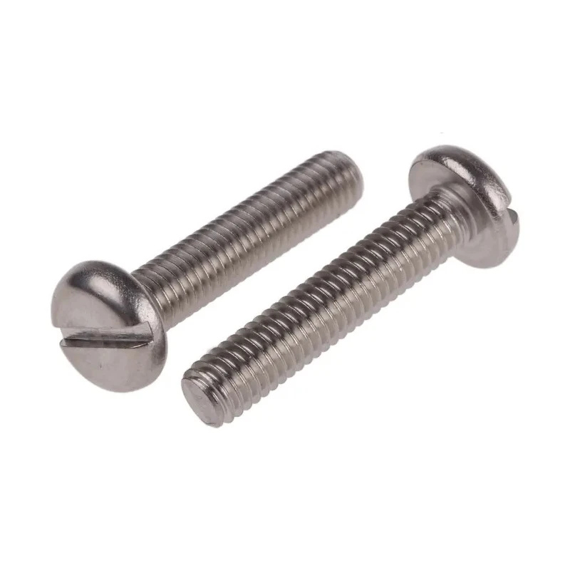 RS PRO Slot Pan Stainless Steel Machine Screw 30 mm M6 130-690