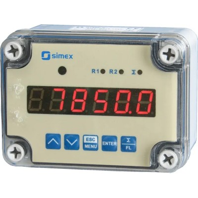Simex SPI Series Fibreglass and ABS Flow Meter with IP67 Housing SPI-N118-1421-1-3-001