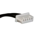 Molex Wire to Board Cable 5 Way Female PicoBlade Black Jacket 50mm Length 125V 15134-0500