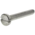 RS PRO Slot Pan Stainless Steel Machine Screw M8 50 mm A2 Grade 304 DIN 85 130-814