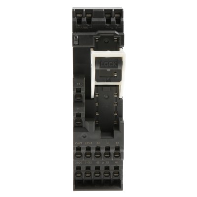 Omron 14 Way 24V DC DIN Rail Relay Socket for G7SA Series Relay P7SA