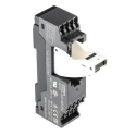 Omron 10 Way 24V DC DIN Rail Relay Socket for Use with G7SA Series Relay P7SA