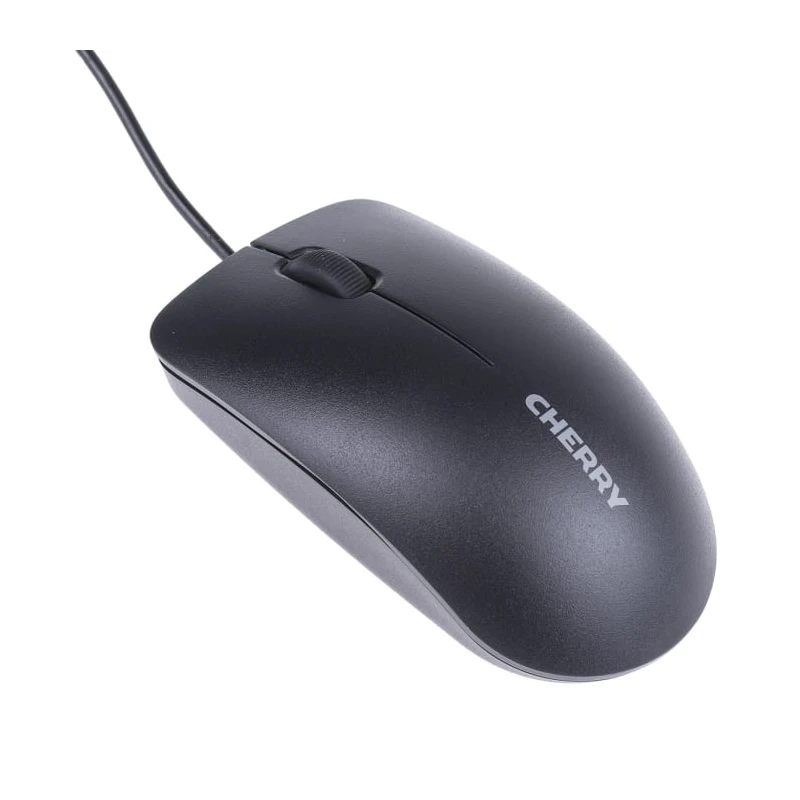 Cherry DC 2000 Wired Standard Keyboard & Mouse Set QWERTY UK Layout USB Connection Black JD-0800GB-2