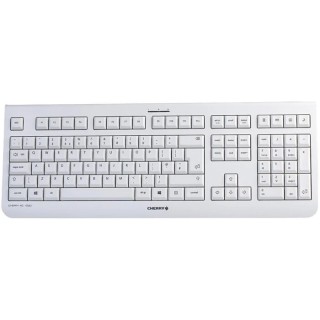 Cherry Wired USB Standard Keyboard, QWERTY (UK), Grey JK-0800GB-0
