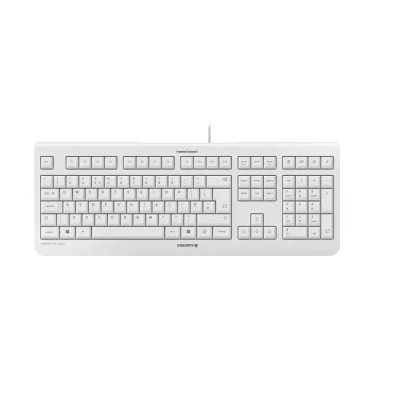 Cherry Wired USB Standard Keyboard QWERTY Grey Industrial Grade 104 Keys JK-0800EU-0