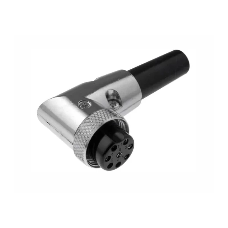 RS PRO Industrial Circular Connector Miniature Cable Plug 8 Contacts Female Threaded, 48V, 1A 125-1080