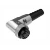 RS PRO Industrial Circular Connector Miniature Cable Plug 8 Contacts Female Threaded, 48V, 1A 125-1080