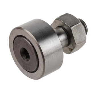 IKO Nippon Thompson Round Cam Follower 10mm Bore Diameter, 26mm Roller Diameter, Stainless Steel CF 10-1 FBUUR