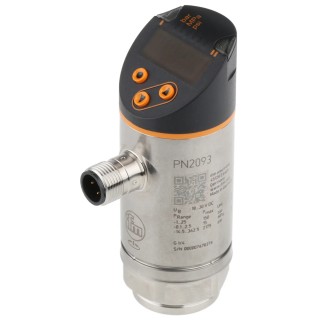 ifm electronic PN Series Pressure Sensor, PNP NO/NC, Analogue Output, -1 bar to 25 bar, Relative Reading PN2093