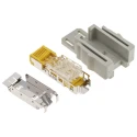 HARTING Heavy Duty Power Connector Module HAN Series Male 8 Contacts 1 Row Straight Orientation 09454001560