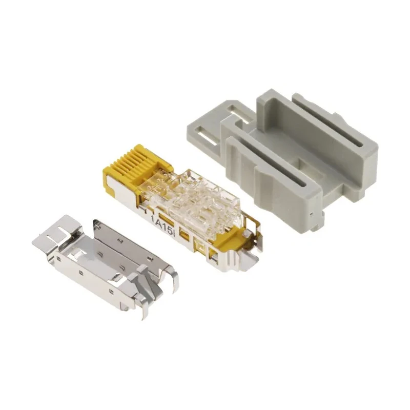 HARTING Heavy Duty Power Connector Module HAN Series Male 8 Contacts 1 Row Straight Orientation 09454001560